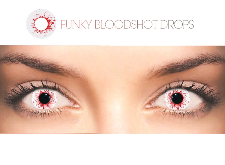 Funky Bloodshot drops Cosplay Lenses